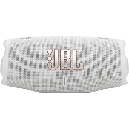 JBL Charge 6 hangszóró - Bluetooth, hordozható, vízálló, ütésálló, 45W, fehér
