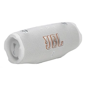 JBL Charge 6 hangszóró - Bluetooth, hordozható, vízálló, ütésálló, 45W, fehér