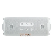 JBL Charge 6 hangszóró - Bluetooth, hordozható, vízálló, ütésálló, 45W, fehér
