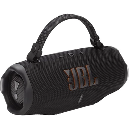 JBL Charge 6 hangszóró - Bluetooth, hordozható, vízálló, ütésálló, 45W, fekete