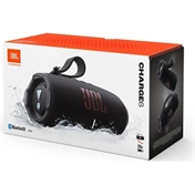 JBL Charge 6 hangszóró - Bluetooth, hordozható, vízálló, ütésálló, 45W, fekete