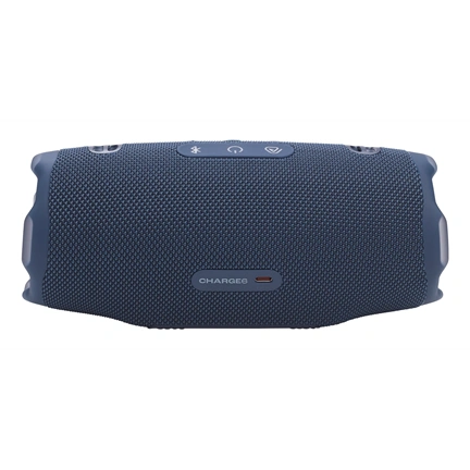JBL Charge 6 hangszóró - Bluetooth, hordozható, vízálló, ütésálló, 45W, kék