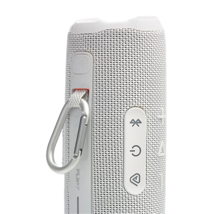 JBL Flip 7 hangszóró - Bluetooth, hordozható, vízálló, ütésálló, 25W, fehér