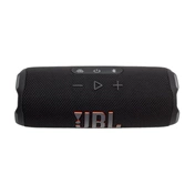 JBL Flip 7 hangszóró - Bluetooth, hordozható, vízálló, ütésálló, 25W, fekete