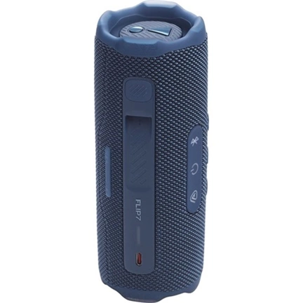 JBL Flip 7 hangszóró - Bluetooth, hordozható, vízálló, ütésálló, 25W, kék