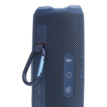 JBL Flip 7 hangszóró - Bluetooth, hordozható, vízálló, ütésálló, 25W, kék