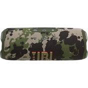 JBL Flip 7 hangszóró - Bluetooth, hordozható, vízálló, ütésálló, 25W, terepmintás