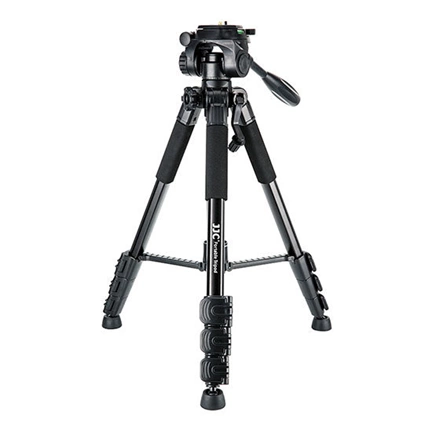 JJC 3-Way Head Tripod with 1/4"-20 screw