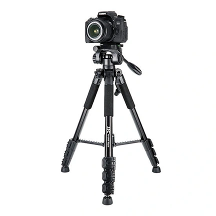 JJC 3-Way Head Tripod with 1/4"-20 screw