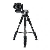 JJC 3-Way Head Tripod with 1/4"-20 screw