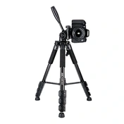 JJC 3-Way Head Tripod with 1/4"-20 screw