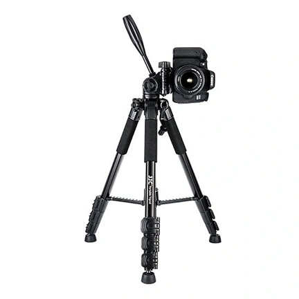 JJC 3-Way Head Tripod with 1/4"-20 screw