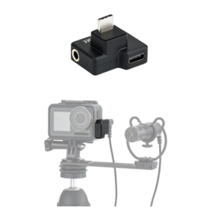 JJC 3.5mm/USB-C Adapter for DJI Osmo AD-OA1