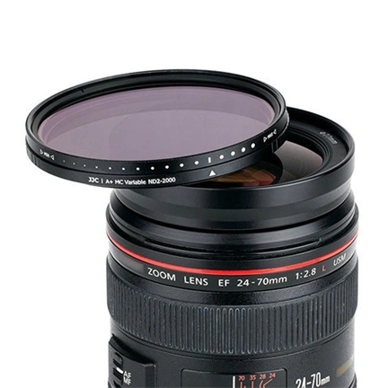 JJC 43mm ND2 ND2000 Variable Neutral Density Filter