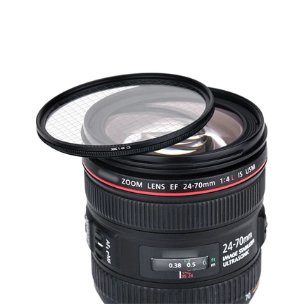 JJC 4 Points Star Filter 77mm