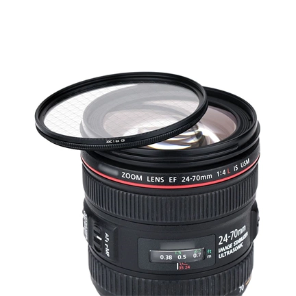 JJC 6 Points Star Filter 62mm