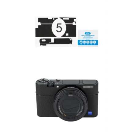 JJC Anti-Scratch Protective Skin Film for Sony RX100V/RX100VA/RX100III - Matrix Black