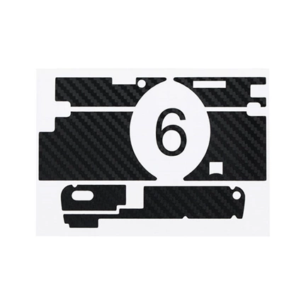 JJC Anti-Scratch Protective Skin Film for Sony RX100 VI - Carbon Fiber Black