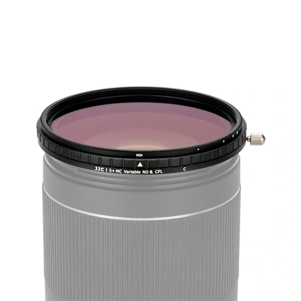 JJC Circular Polarizing & Variable ND2-ND32 Filter 52mm