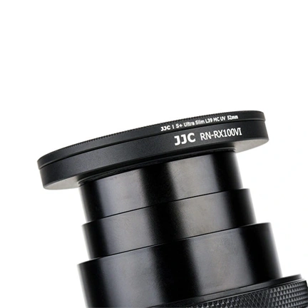JJC Filter Adapter & Lens Cap Kit for Sony RX100 VI, RX100 VII, ZV-1, Canon G5X MkII
