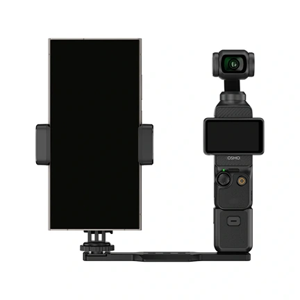 JJC HG-UN1 okostelefon tartó és vakupapír hosszabbító készlet (DJI Osmo Pocket 4/3)