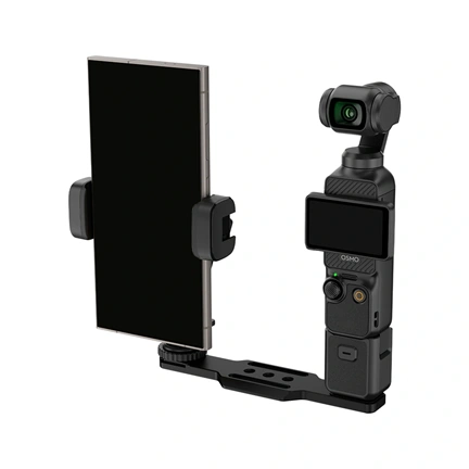 JJC HG-UN1 okostelefon tartó és vakupapír hosszabbító készlet (DJI Osmo Pocket 4/3)