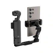 JJC HG-UN1 okostelefon tartó és vakupapír hosszabbító készlet (DJI Osmo Pocket 4/3)