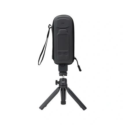 JJC HSCC-OP4S Fekete fényképezőgép-tok DJI Osmo Pocket 4/3 készülékhez