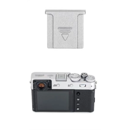 JJC Hot Shoe Cover - Fujifilm - Silver