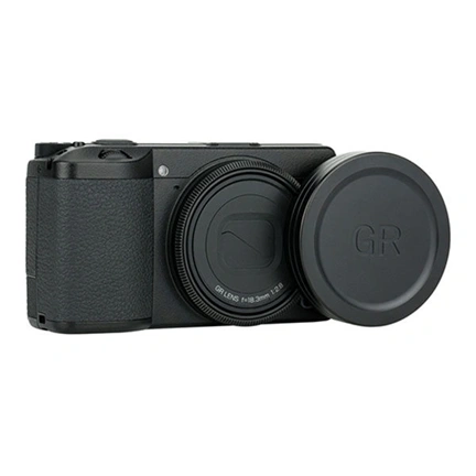 JJC Lens Decoration Ring for Ricoh GR III - Black