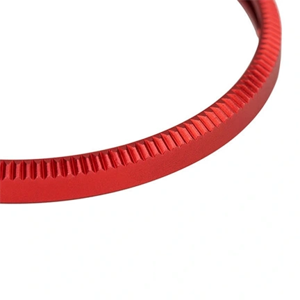JJC Lens Decoration Ring for Ricoh GR III - Red