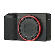 JJC Lens Decoration Ring for Ricoh GR III - Red