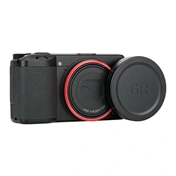 JJC Lens Decoration Ring for Ricoh GR III - Red