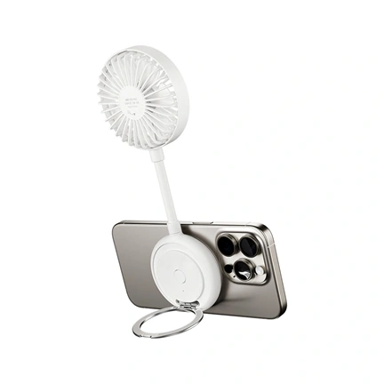 JJC MS FA1 WHITE Magnetic Phone Fan