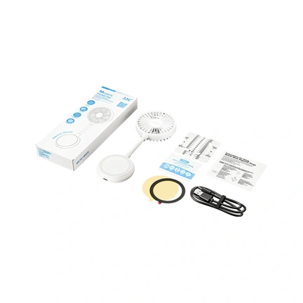 JJC MS FA1 WHITE Magnetic Phone Fan