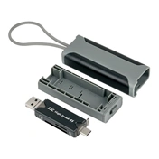 JJC Memory Card Case + USB 3.0 Card Reader 1xSD 2xmSD 1xNSIM