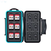 JJC Memory Card Case fits 12x NSW Game Card, 12x Micro SD