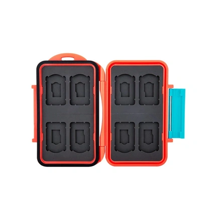 JJC Memory Card Case fits 8x NSW Game Card, 8x Micro SD
