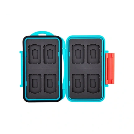 JJC Memory Card Case fits 8x NSW Game Card, 8x Micro SD