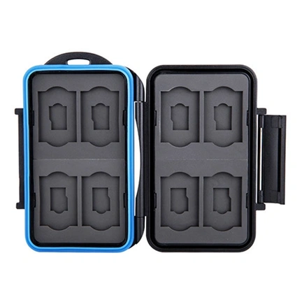 JJC Memory Card Case fits 8x SD, 8x Micro SD