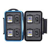 JJC Memory Card Case fits 8x SD, 8x Micro SD