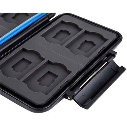 JJC Memory Card Case fits 8x SD, 8x Micro SD