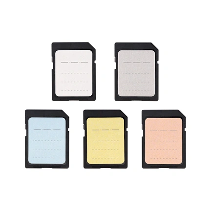 JJC Memory Card Label Stickers x120