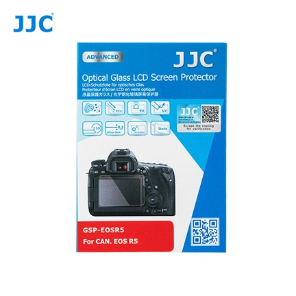 JJC Optical Glass Screen Protector for Canon EOS R5