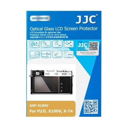 JJC Optical Glass Screen Protector for Fujifilm X-E4, X100V, X-T4