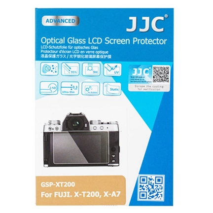 JJC Optical Glass Screen Protector for Fujifilm X-T200, X-A7