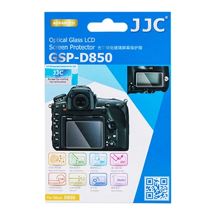 JJC Optical Glass Screen Protector for Nikon D850