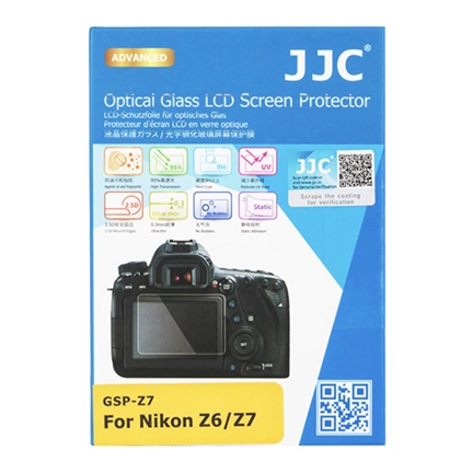 JJC Optical Glass Screen Protector for Nikon Z6, Z7, Z5