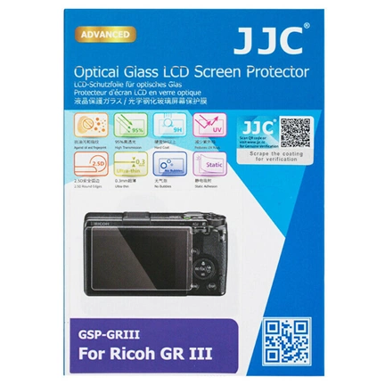 JJC Optical Glass Screen Protector for Ricoh GR III