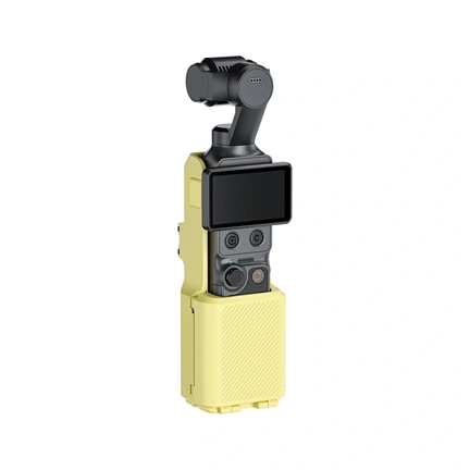JJC PC-OP4H Sárga markolatvédő tok DJI Osmo Pocket 4/3 készülékhez